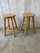 Pair of farmhouse stools