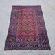 Antique Balouch carpet hand-knotted in wool, 19th century.
