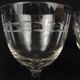 Set de 6 verres à vin en verre soufflé Début XXème