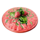 Strawberry slip tart dish