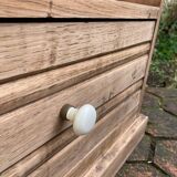 Antique furniture - solid oak shelf