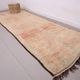 Peach Vintage Moroccan Rug 172 x 400 - Berber Wool Rug - Handmade Boho Rug