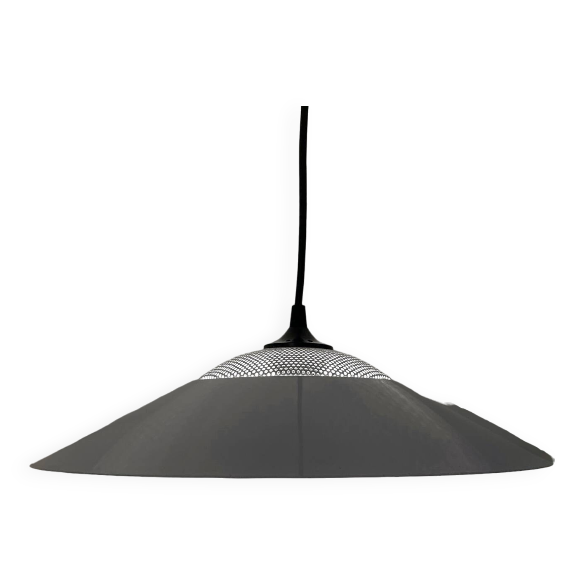 White Philips “Sérale” pendant light from the 70s