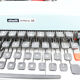 Olivetti Lettera 32 blue pastel Qwerty English