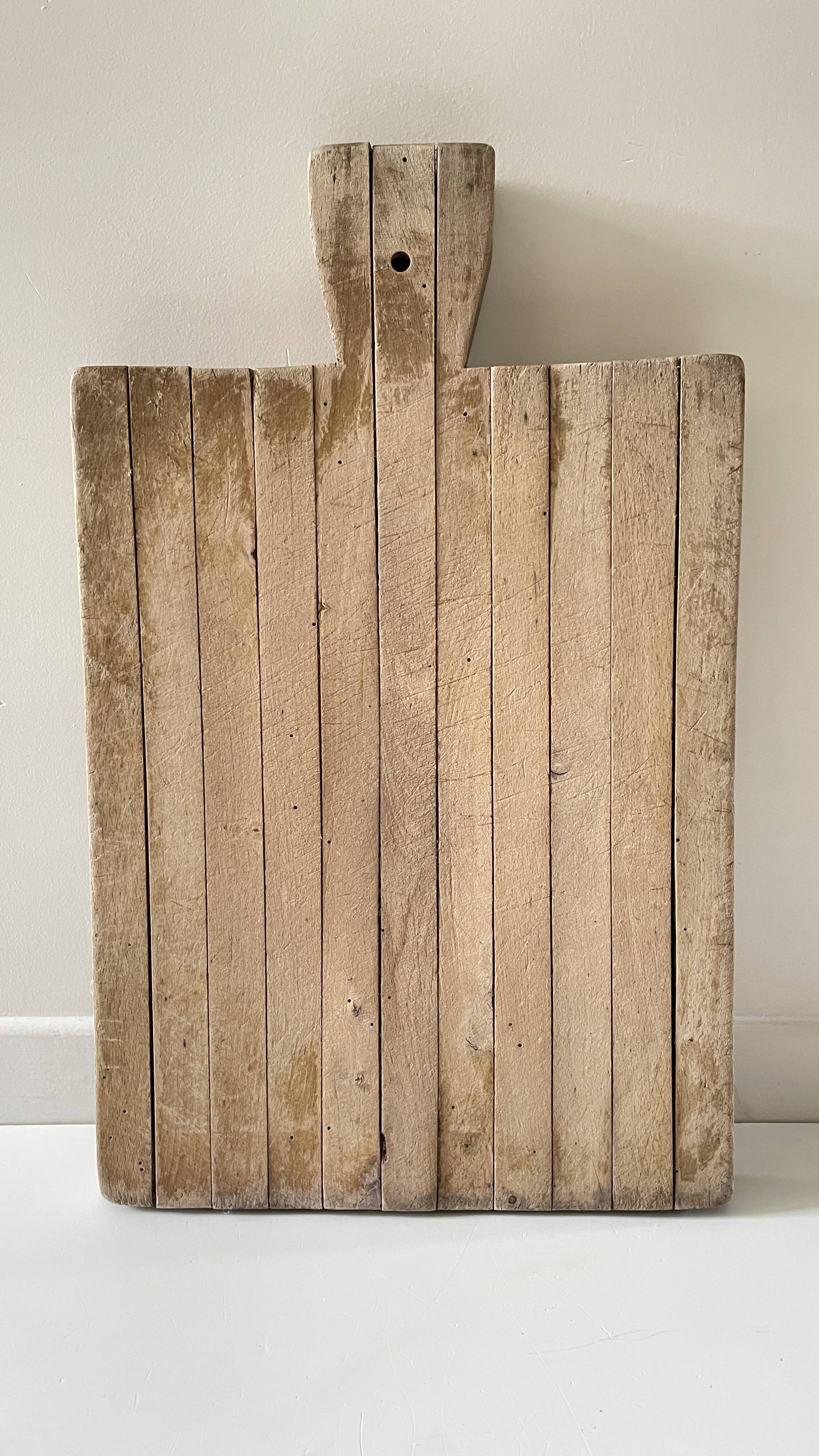 Planche à découper XL bois vintage