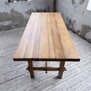 Table mobilier montagne 1950 hêtre massif
