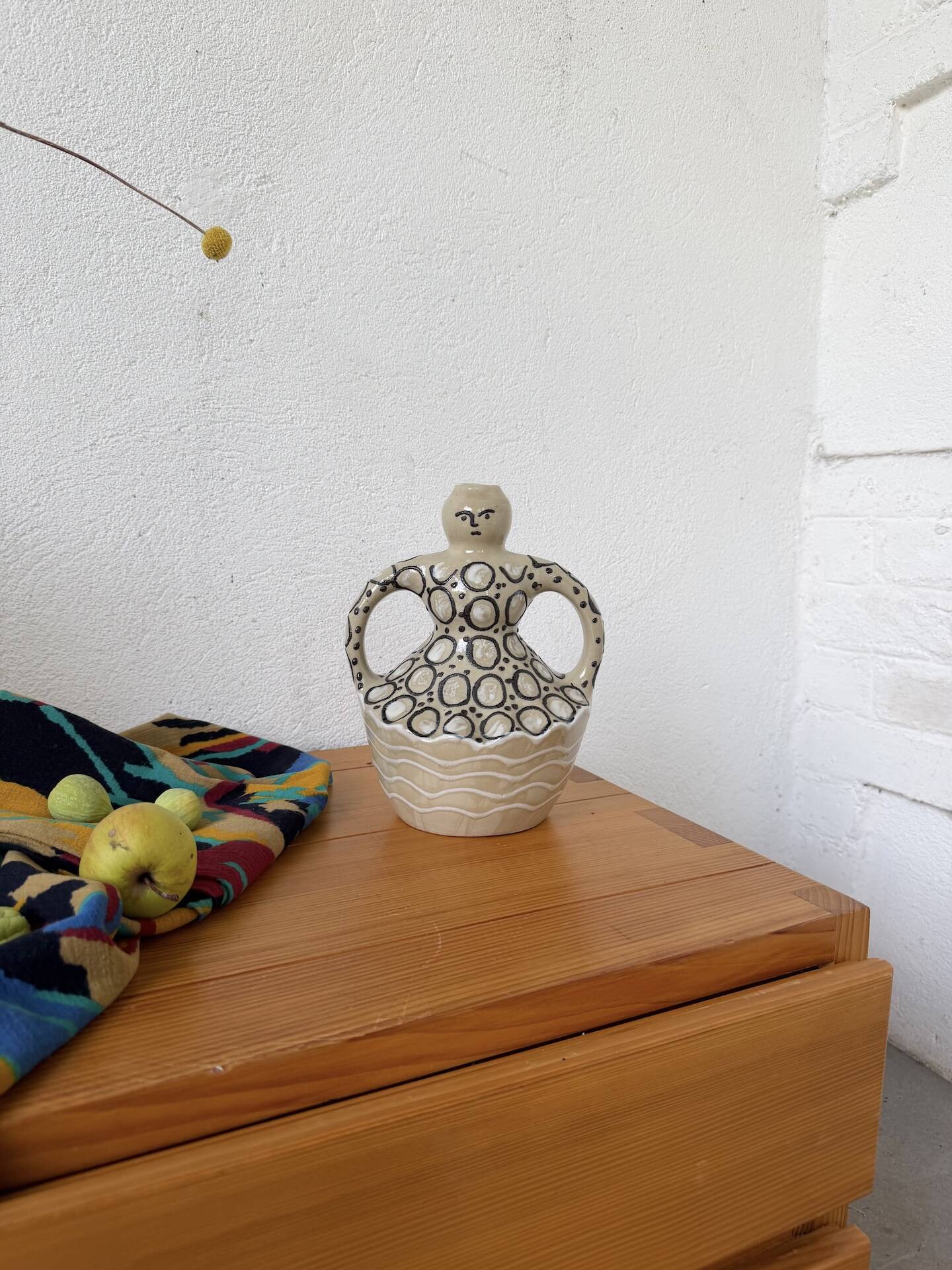 Anthropomorphic vase Folk Art woman