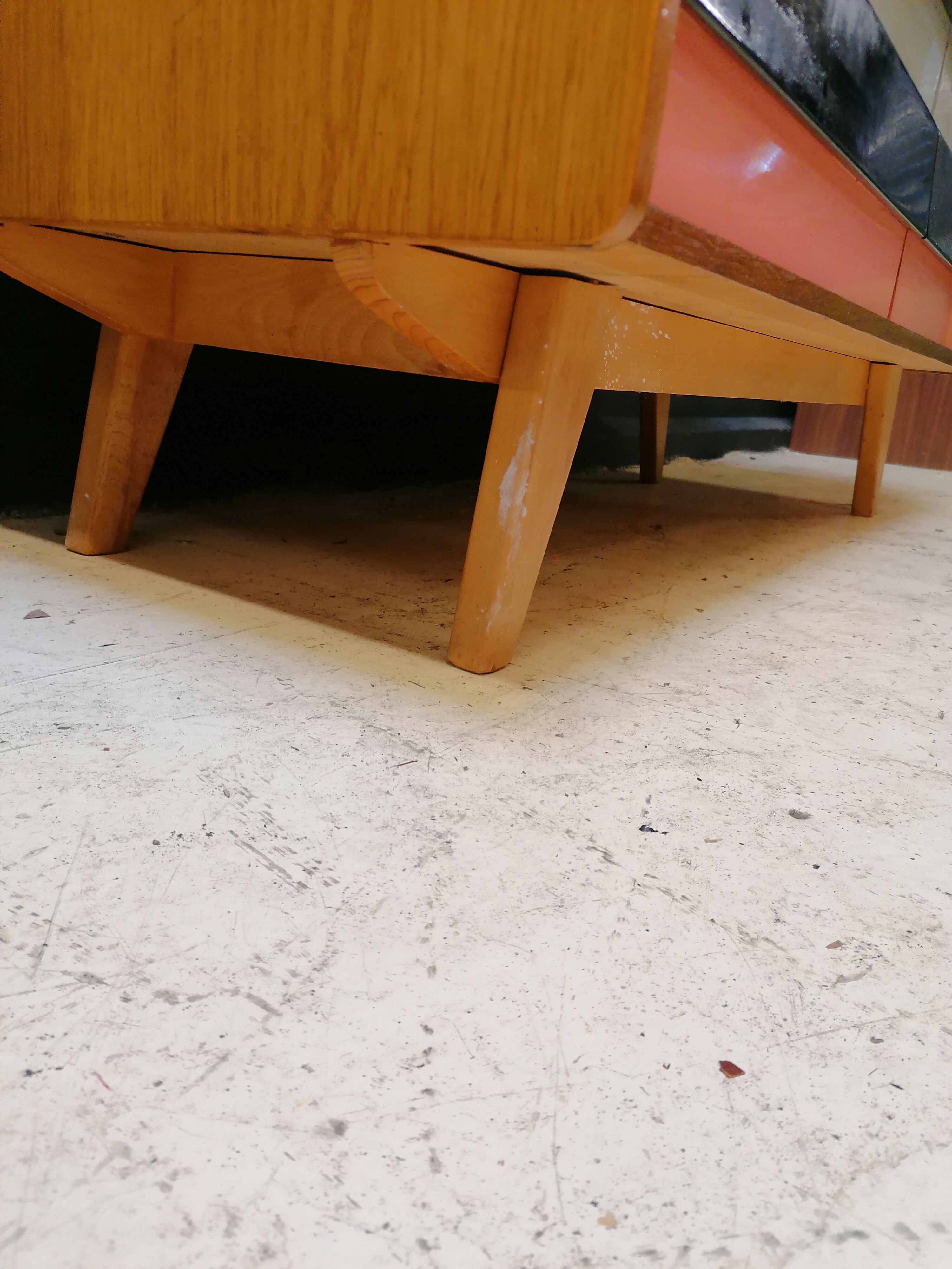 Jiri Jiroutek pink and black dresser 60s