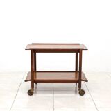 Chariot de bar modulable en palissandre par Poul Hundevad pour Vamdrup