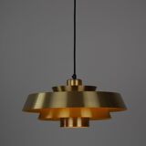 Danish vintage pendant lamp Nova by Jo Hammerborg, Fog og Morup, 1963