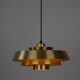 Vintage Danish pendant lamp Nova by Jo Hammerborg, Fog and Morup, 1963