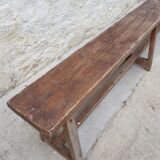 Old farm bench
