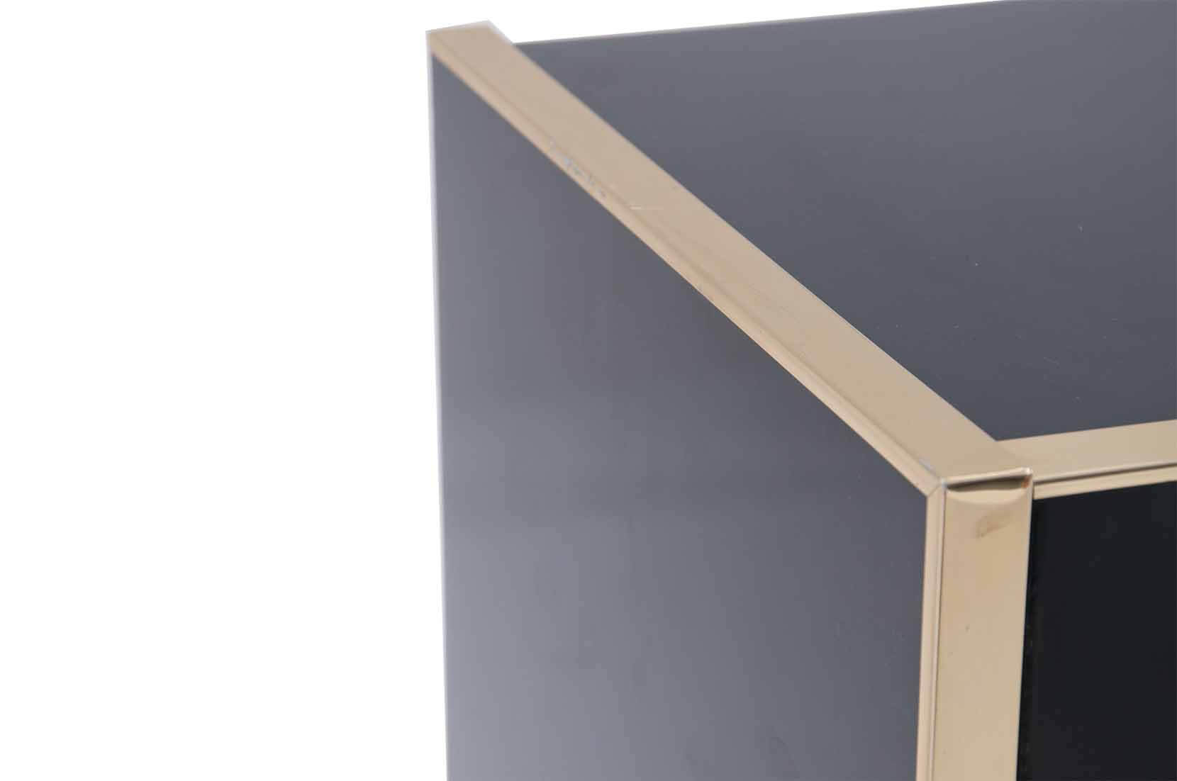 Pair of brass bedsides, 1970