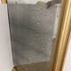 Old mirror with pediment 162x82cm