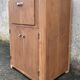 Phonograph, radio, turntable and record cabinet from the 1950s