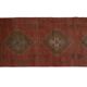 Vintage Turkish hallway rug 77x345 cm