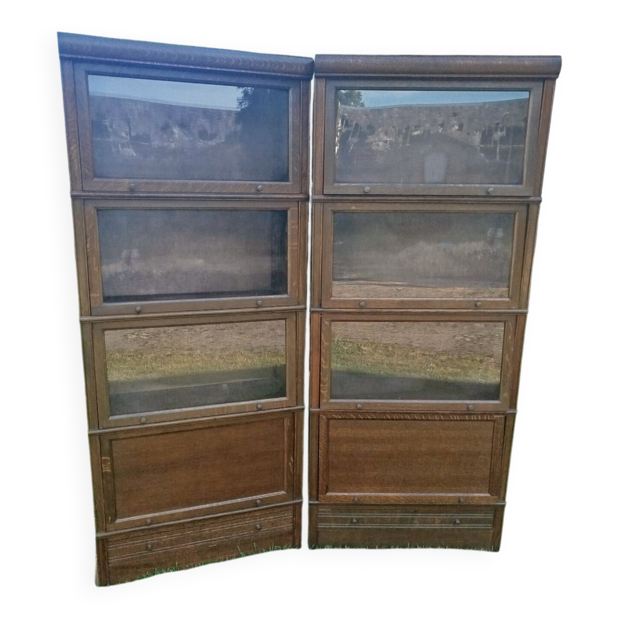 Vitrines modulables type MD