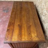 Pitch pine shop counter