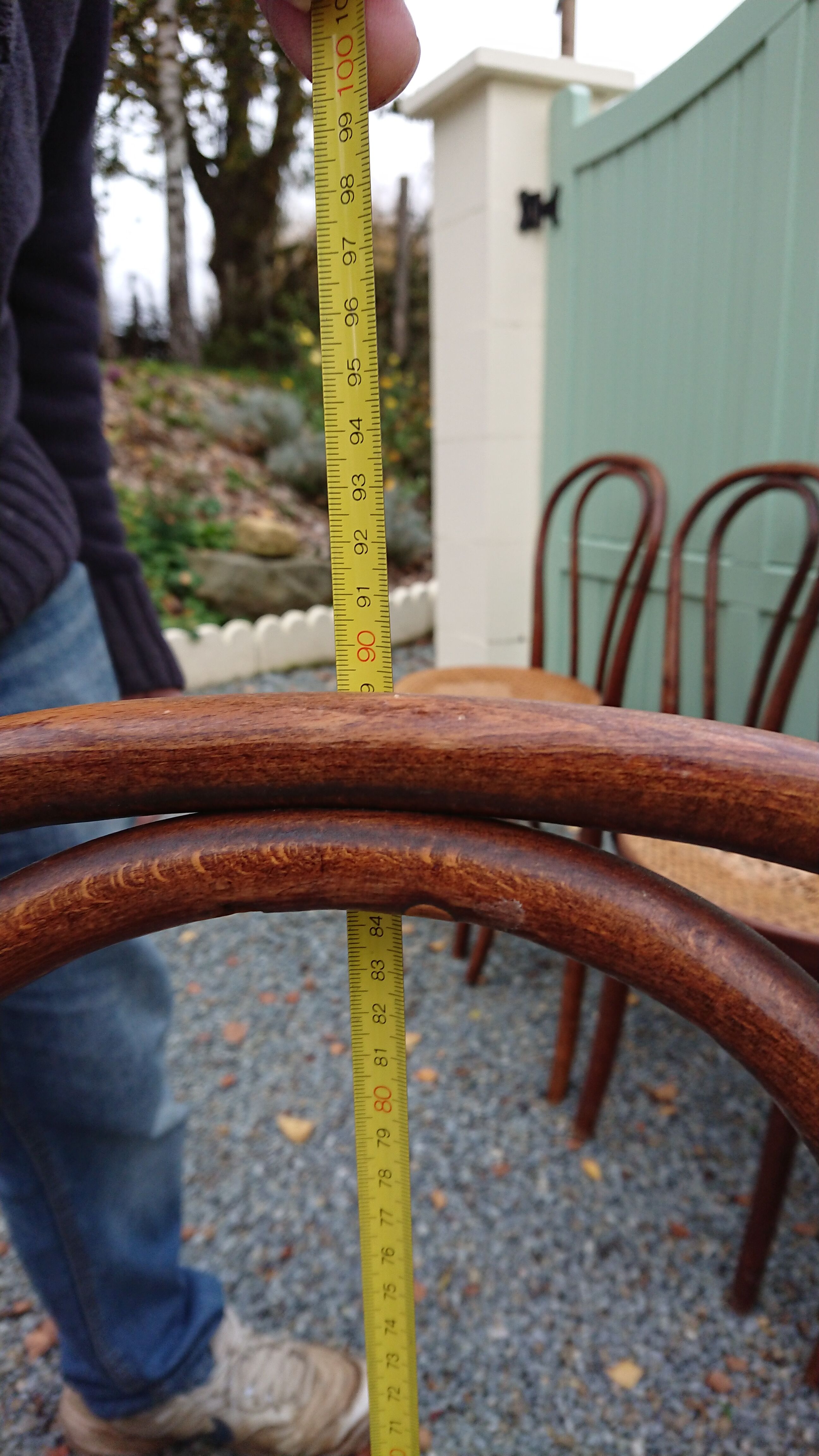 Bistro chairs cannee lot of 6