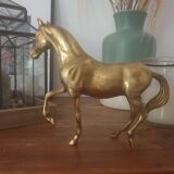Brass horse