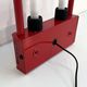 Red floor lamp by Gian N. Gigante for Zerbetto, 1980