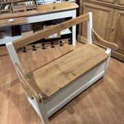 Redesigned wooden bench