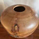 Wooden vase