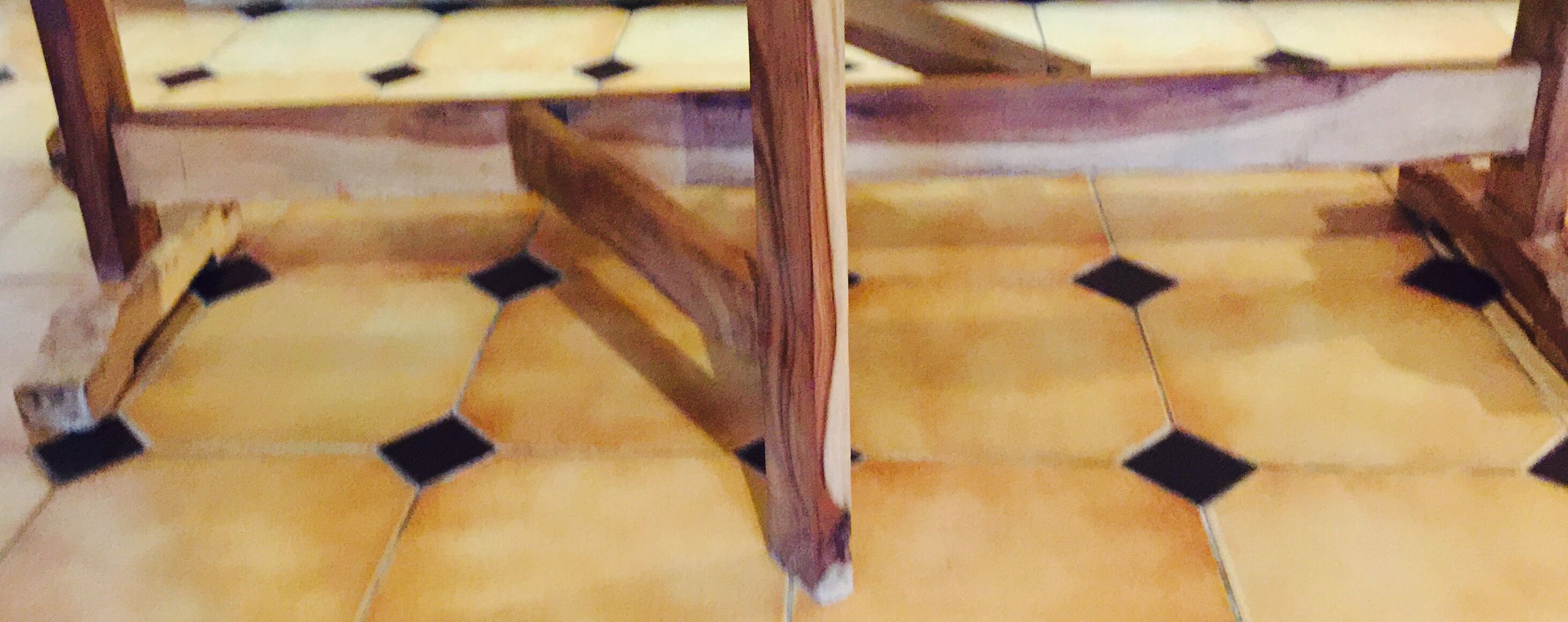 Table en noyer pliable fabrication artisanale