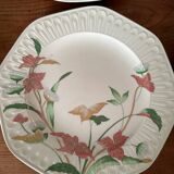 8 antique plates