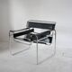 Bauhaus armchair Wassily B3 knoll 1980 by Marcel Breuer