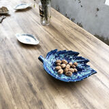 Vallauris blue ceramic sheet dish