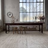 XXL table in solid dark walnut 3m