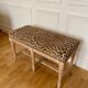 Leopard seat