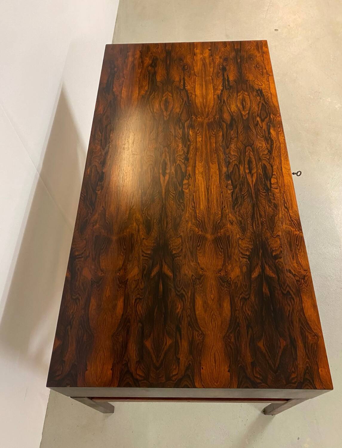 Danish Palisander Desk by Arne Wahl Iversen 60s