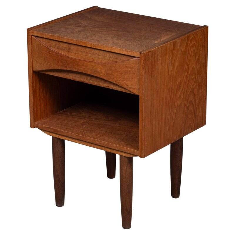 Teak Bedside by Niels Clausen, 1960s