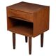 Teak Bedside by Niels Clausen, 1960s