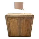 Rustic wooden buffet