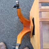 Old vintage English revolving bookcase