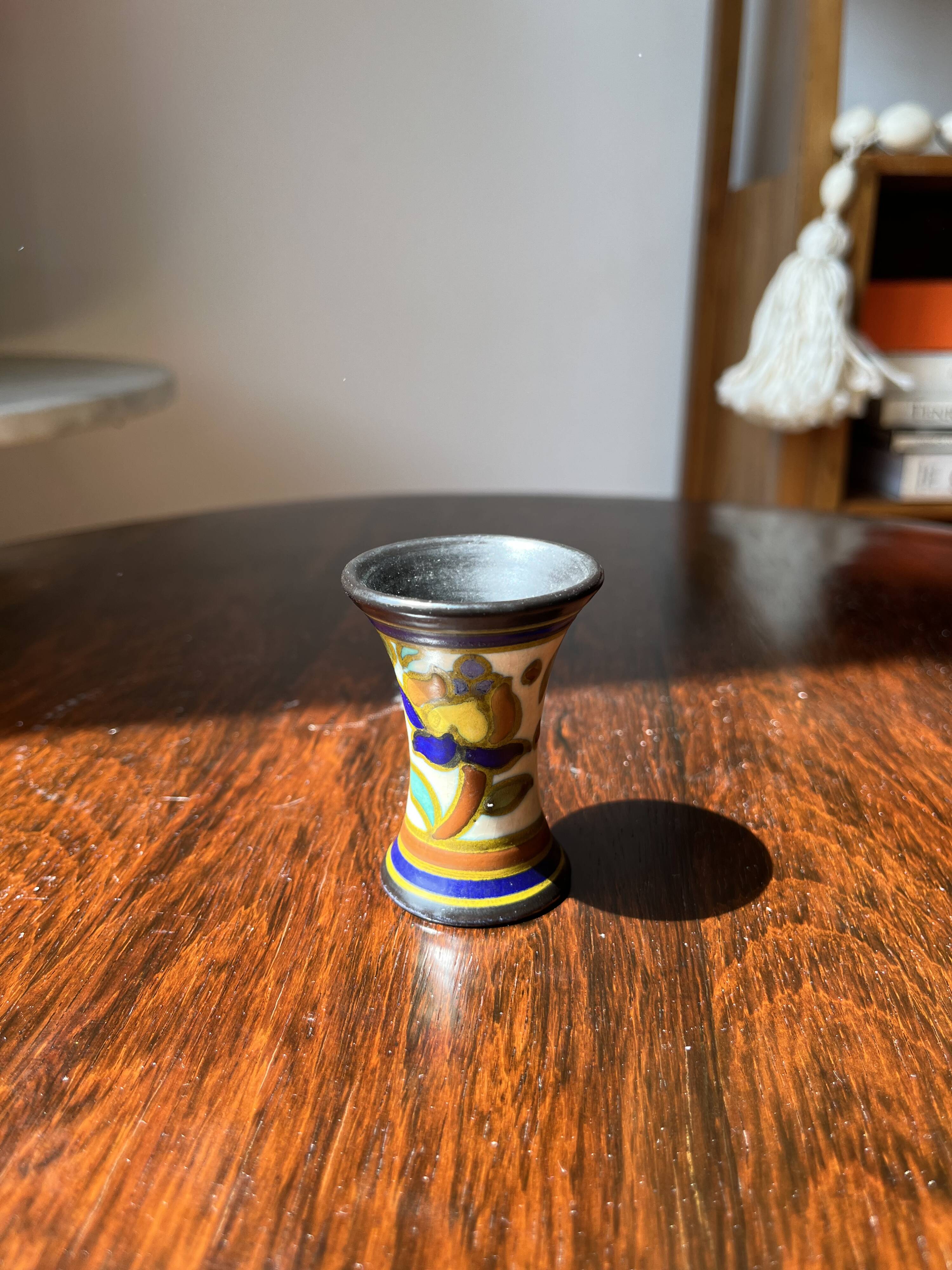Gouda Pottery Candlestick, Holland