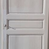 Cupboard door h201.5xl91.5cm with its 19th century molded frame