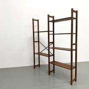Bibliothèque Moderniste XXL en Pin Massif – Design Années 50 – L164 cm