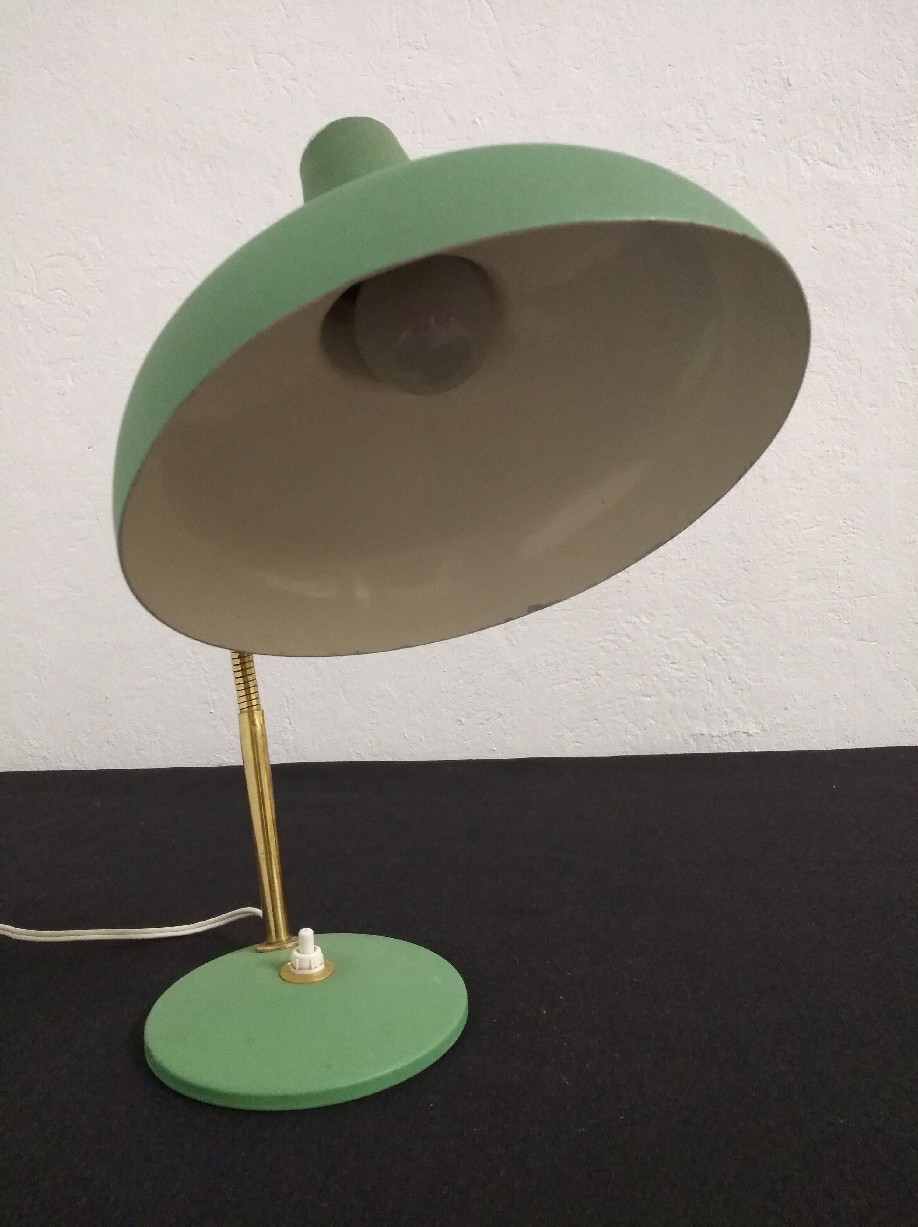 Aluminor office lamp of the 1950s