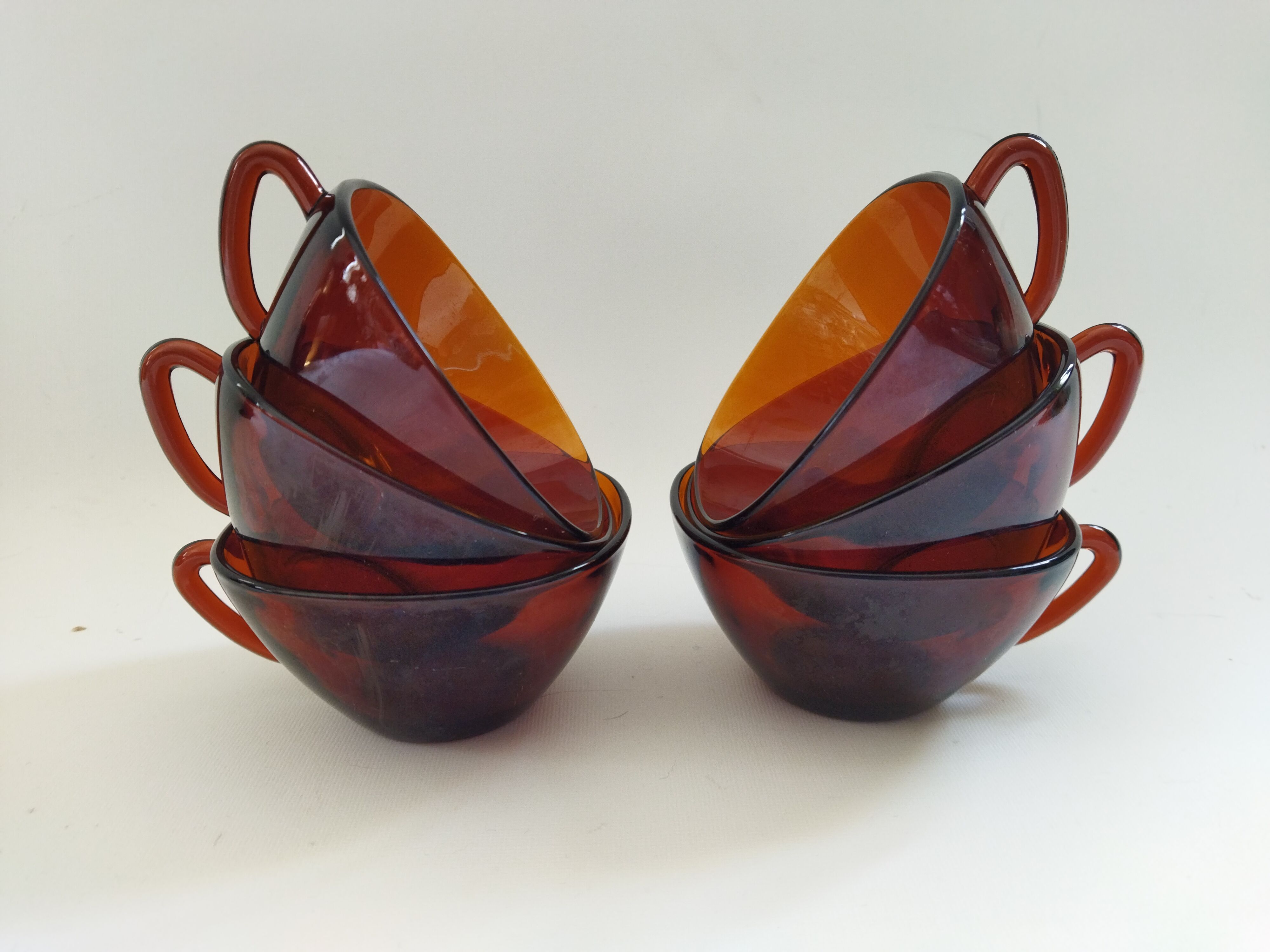 6 Vereco coffee cups