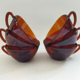 6 Vereco coffee cups