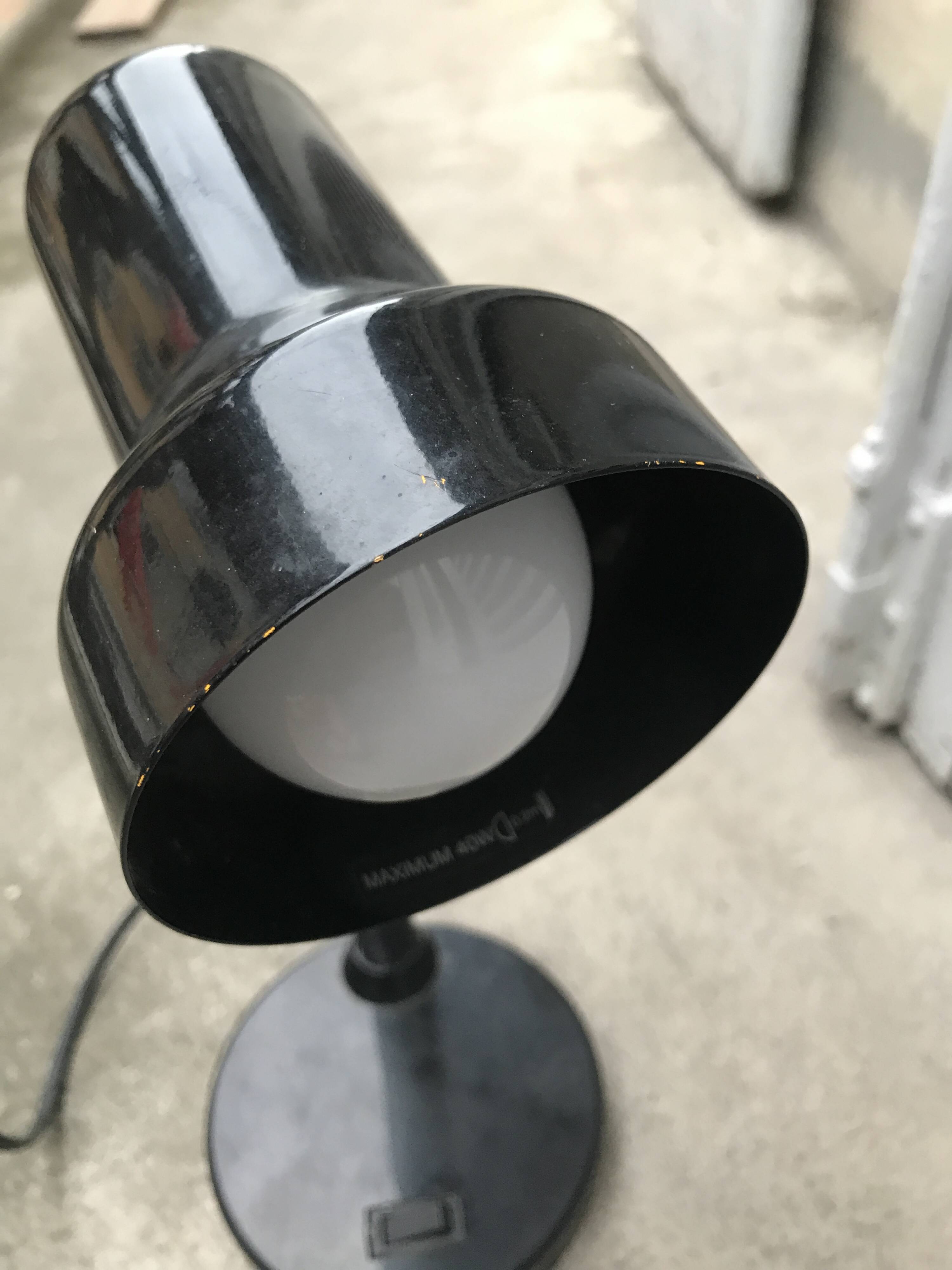 small articulated desk lamp 80s