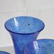 Blue glass from the Biot glassworks Traditional line