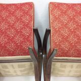 1940 Set of two Halabala Armchairs H 269 + Spider table