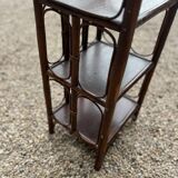 Vintage rattan shelf