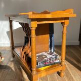 Geometric vintage record player furniture