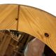 Vintage 70s round pine mirror Swedish design